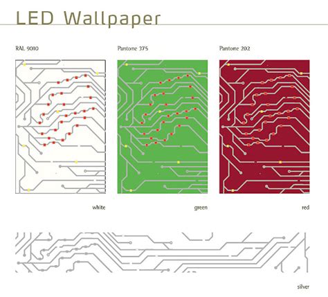 If It's Hip, It's Here (Archives): LED Wallpaper Is Now A Reality. Ingo Maurer and Architects ...
