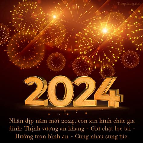 Thiệp pháo hoa năm mới 2025 lung linh