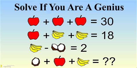 Only A Genius Can Solve Viral Math Problem – The Correct Answer ...