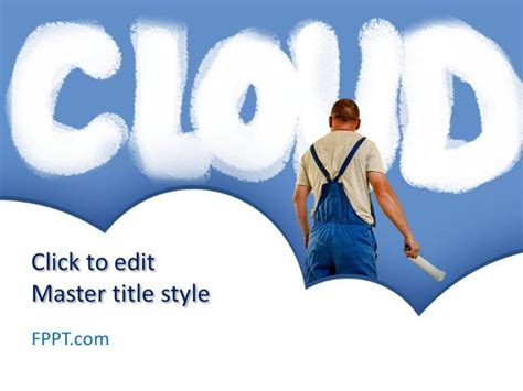 Free Cloud PowerPoint Template - Free PowerPoint Templates