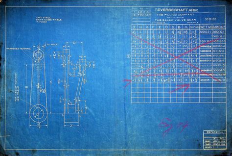 Reverse Shaft Arm-Baker Valve Gear - NNRy Blueprints