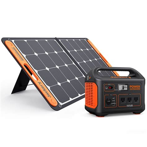 Jackery 1000-Watt Continuous/2000W Peak Solar Generator SG880 with 100W ...