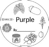 Coloring Pages Of Things That Are Purple - coloringpages2019