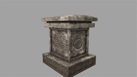 Tombstone Set - 3D Model by icekazim