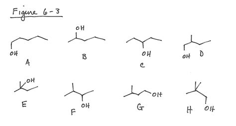 [Solved] Figure 6-3 shows alcohols with the formula C5H12O. Which alcohol(s)... | Course Hero