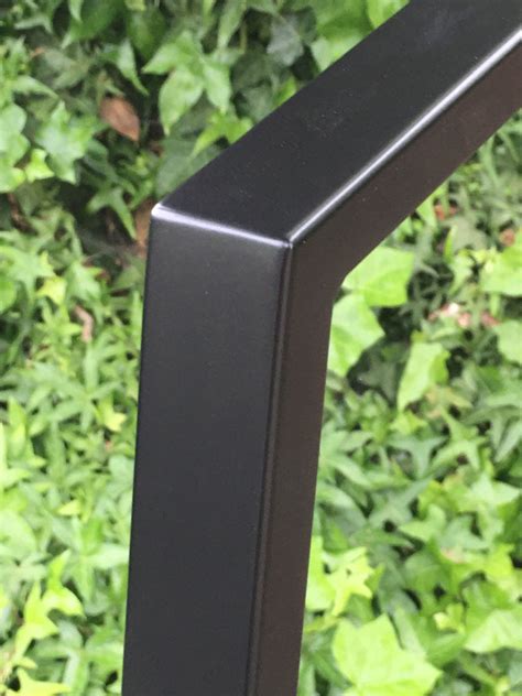 Iron hand railing for long exterior stairway - Blackbird Iron & Design
