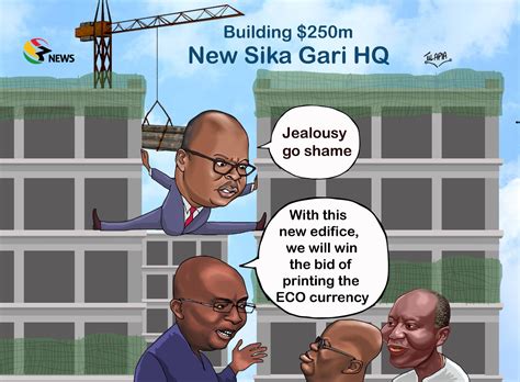 [Cartoon] Strategic positioning of BoG as Sika Gari hub of ECOWAS! | 3News