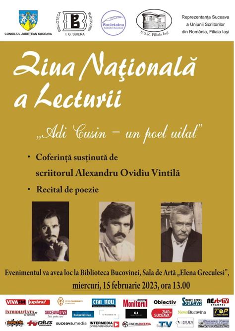 Ziua Națională a Lecturii – USR Iasi