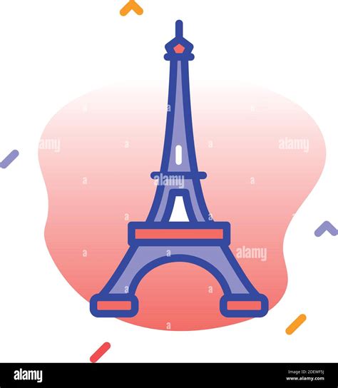 Eiffel Tower, Paris, France, tower fully editable vector icons Stock Vector Image & Art - Alamy