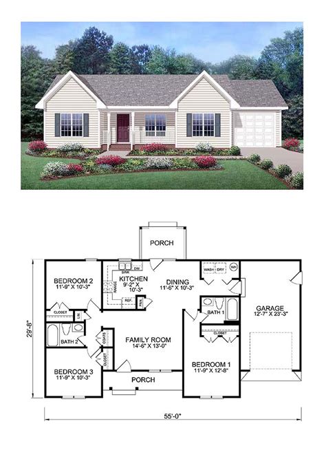 Cool House Plans - Small Modern Apartment