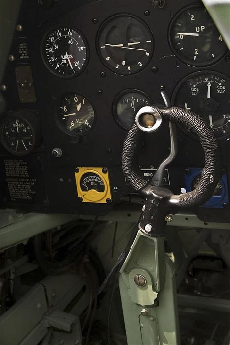 Spitfire Cockpit Photograph by Adam Romanowicz - Fine Art America