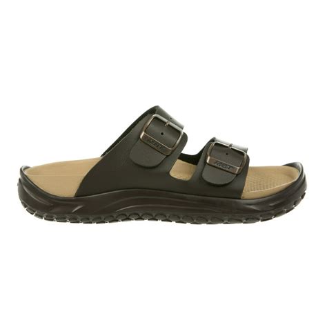 MBT - MBT Shoes Women's Nakuru Recovery Sandal: 4 Medium (B) Dark/Brown Buckle - Walmart.com ...