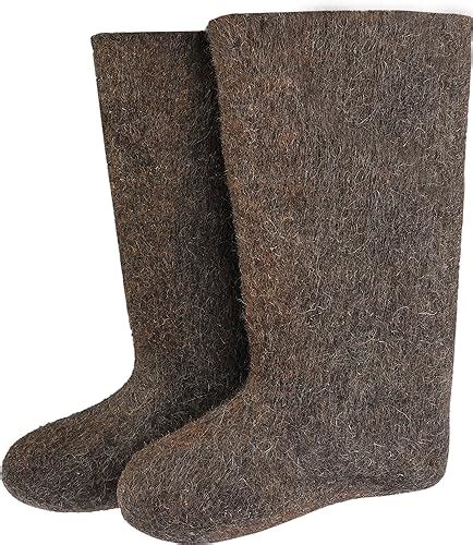 Valenki Russian Traditional Winter Felt Boots 100% Wool: Amazon.ca: Shoes & Handbags