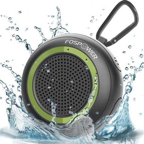 New FosPower Waterproof Bluetooth Speaker Brings the Music to Any Occasion