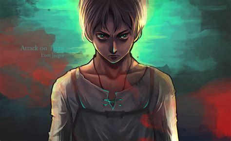 Download Eren Yeager Anime Attack On Titan HD Wallpaper