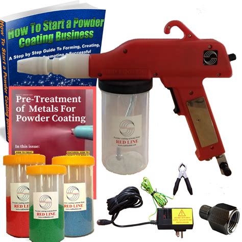 Red Line EZ50 Powder Coating Gun - POWDER COAT PRO (855-445-9660)