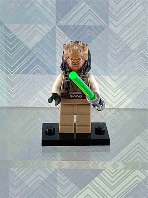 Authentic LEGO Star Wars Eeth Koth With Lightsaber Sw0332 Minifigure - Etsy