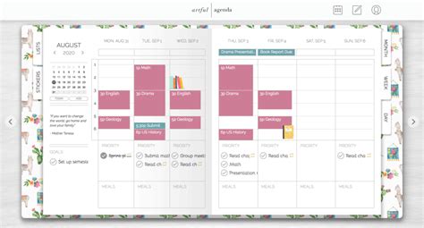 Using Artful Agenda as a School Planner - Artful Agenda