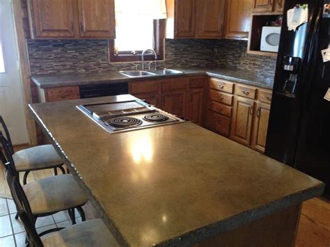 Concrete Overlay Counter Rapid City, SD ***-***-**** | Concrete overlay, Concrete countertops ...