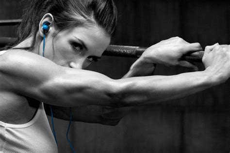 1800x1200 / 1800x1200 pauline nordin fitness model barbell blue wallpaper - Coolwallpapers.me!