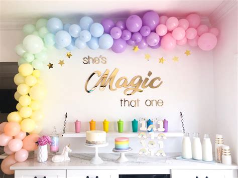 Rainbow First Birthday Party Ideas | Celebration Stylist | Popular ...