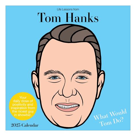 TF Publishing 2023 Life Lessons from Tom Hanks Mini Calendar | Michaels