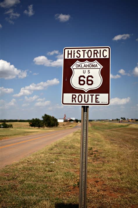 Historic Route 66 Sign in Hydro, Oklahoma | Copyright Robert… | Flickr