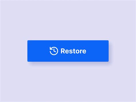 Restore Button Interaction by Guna_UIUX on Dribbble