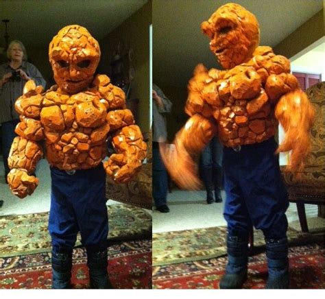 Fantastic four thing costume marvel | Fantastic four, Halloween ...