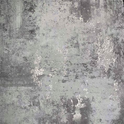 Exposed Metallic Industrial Texture Dark Grey 50103 | Wallpaper Sales