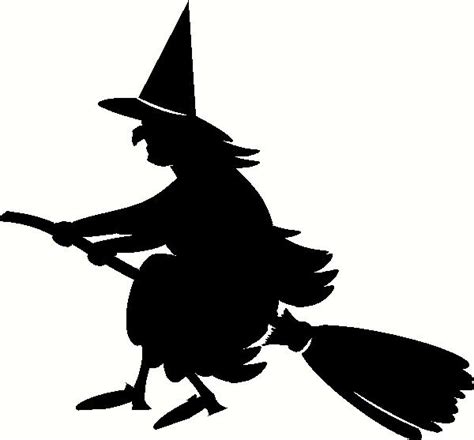 Flying Witch on Broom wall sticker, vinyl decal | The Wall Works