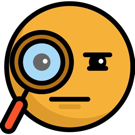 Suspicious Emoji Vector SVG Icon - SVG Repo