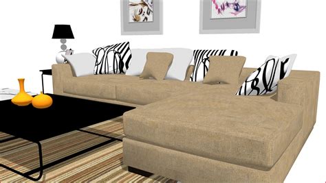 SKETCHUP TEXTURE: SKETCHUP FREE 3D MODEL SOFA #8 and VISOPT#14