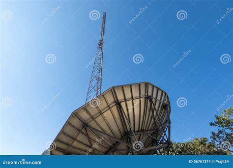 Analog Television Antenna Transmitter Stock Photo - Image of connection, electromagnetic: 56761374