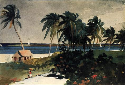 "Nassau (2)", Watercolour by Winslow Homer (1836-1910, United States) | Winslow homer paintings ...