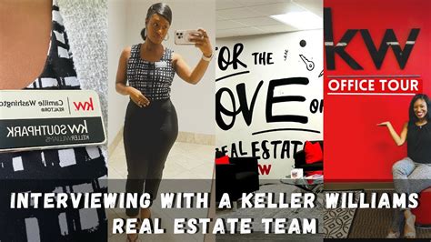 DAY IN THE LIFE OF A NEW REAL ESTATE AGENT WITH KELLER WILLIAMS 🏡 OFFICE TOUR & TEAM INTERVIEW 🥲 ...