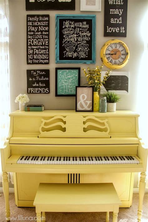 17 painted piano ideas of every color – Artofit