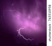 Lightning Dancing Across Sky Free Stock Photo - Public Domain Pictures
