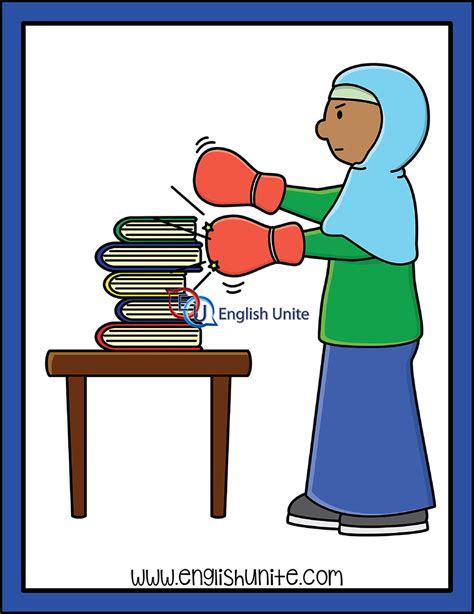 English Unite - Idiom - Hit the books (Literal)