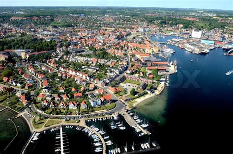 svendborg, denmark, aerial | Stock image | Colourbox