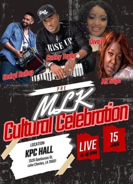 2023 Pre MLK Cultural Celebration- Zydeco Events