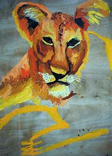 Eine Zeichnung eines Löwen Zeichnungen von Löwen Skizze ei… | Flickr