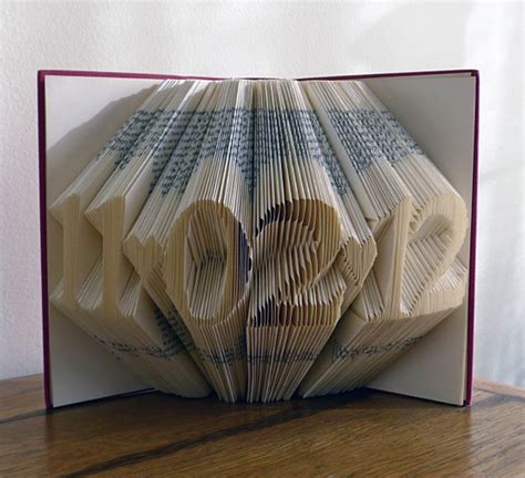 Amazingly Creative Sculptures On Folded Book Paper Art