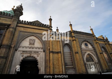 The Brighton Dome Corn Exchange entrance on Church Street, Brighton ...