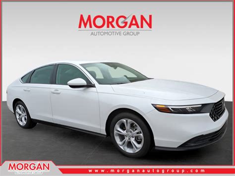 New 2024 Honda Accord LX 4D Sedan in #A005110 | Morgan Auto Group