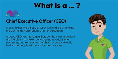 What Is a CEO? | The Motley Fool