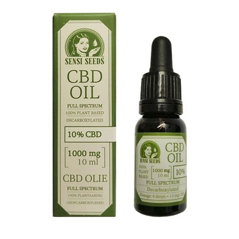 CBD Olej - CBD Oil Sensi Seeds 10 ml / 10 %