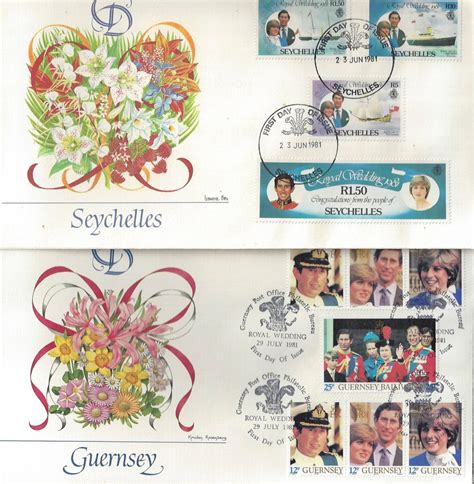 Album Royal Wedding STAMP Collection 1st Day Fleetwood Covers - Etsy