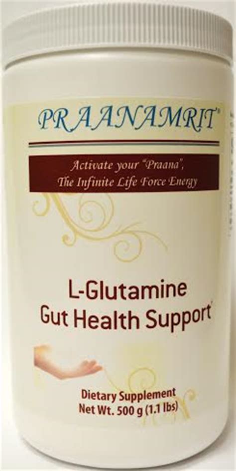 L-Glutamine Gut Health Support (500gm) - Praana Integrative & Functional Medicine, PLLC