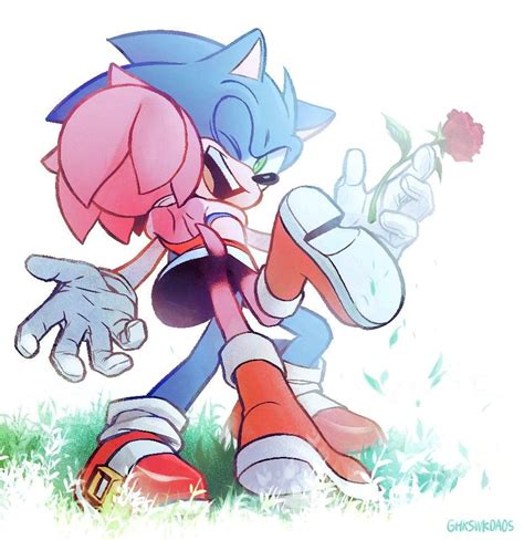 Sonic E Amy, Sonic Boom, Sonic The Hedgehog, Hedgehog Art, Sonamy Comic ...